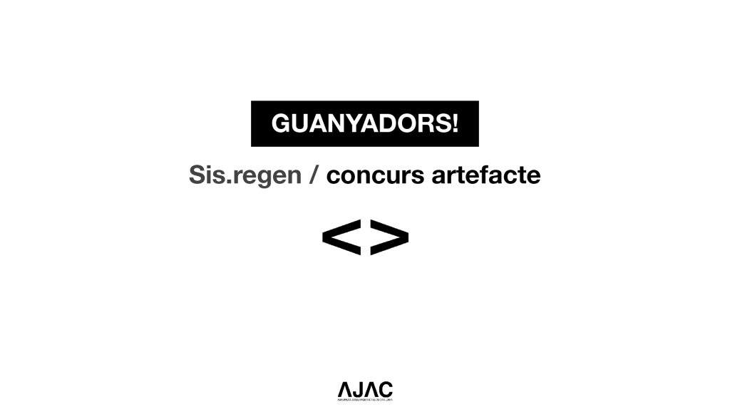 Anunciem els guanyadors del concurs SIS.REGEN