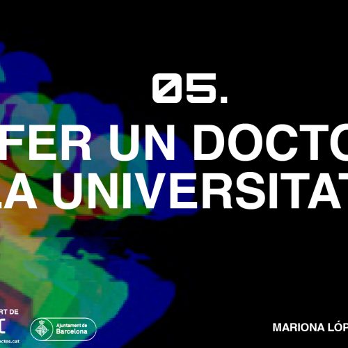 RADIO AJAC CAP 05.  FER UN DOCTORAT A LA UNIVERSITAT AMB SARA VIMA.